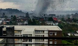 Revelan la velocidad máxima que alcanzó el tornado en Puerto Varas: Se decretó alerta roja comunal